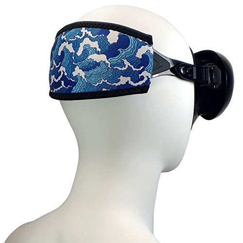 Flow Scuba Gear Neoprene Cover for Dive and Snorkel Mask Strap
