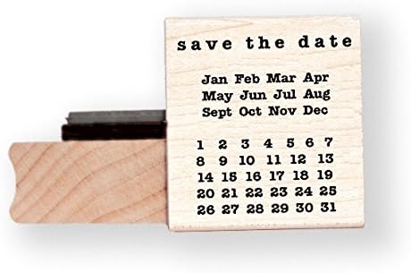 Save The Date Rubber Stamp - BR098H