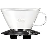 Kalita Wave Dripper 185 series glass [2-4] people for Black # 05039 (japan import)