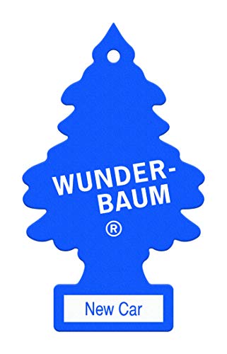 WUNDER-BAUM Auto-luchtverfrisser, aanhanger voor langdurige geur in de auto of thuis, New Car, 1 stuk - Afbeelding 3
