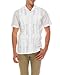 TrueM Men's Short Sleeve Cuban Guayabera Shirts (XL, White)