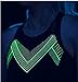 6 Sheets Glow in The Dark Vinyl Luminous Heat Transfer Vinyl HTV for Shirt 12×10