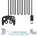 Gamecube Controller, 2 Packs Classic Wired Controllers Compatible with Wii Nintendo Gamecubethumb 4