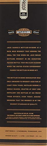 Jack Daniel's BOTTLED-IN-BOND Tennessee Sour Mash Whiskey 50% Vol. 1l – Bild 6