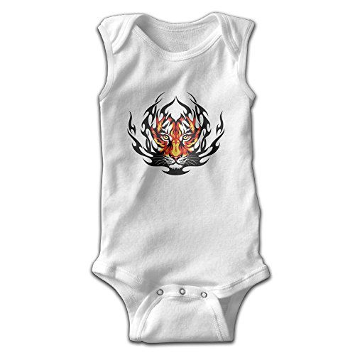Michael Conti Tiger Sleeveless Baby Romper Newborn Baby Jumpsuit Clothes