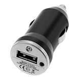 GTMax Black USB Mini Car Charger Vehicle Power Adapter for Verizon Samsung Fascinate Galaxy S CDMA Cellphone