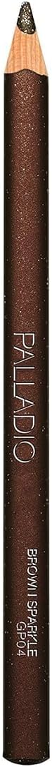 Palladio Glitter Eyeliner Pencil Brown Sparkle Longlasting Creamy Smooth Tip