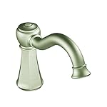 Moen T9321BN Vestige High Arc Roman Tub Faucet Includes Iodigital Technology, Brushed Nickel