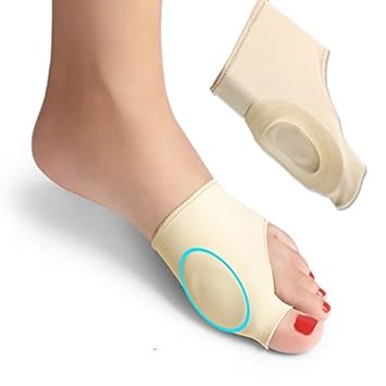 IPOTCH Zehenspreizer gegen Hallux Valgus Krallenzehen - Bandage Korrektur Separator - Zehentrenner Schiene für Damen und Herr