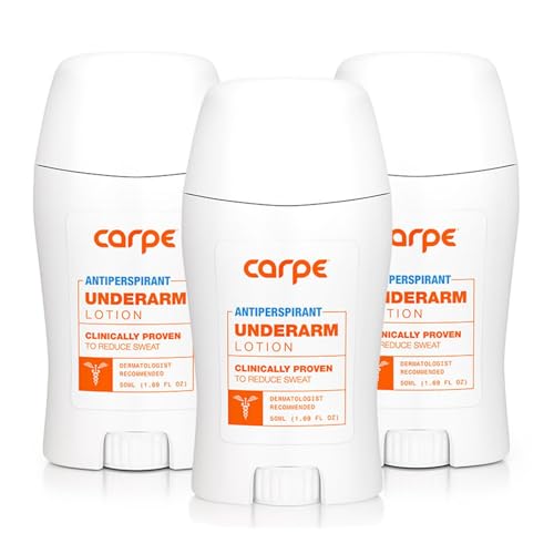 Carpe Underarm Antiperspirant and Deodorant, Clinical strength