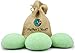 Organic Exfoliating Premium Konjac Sponges + Free Burlap Travel Case + Charity Donation – All Natural Beauty Supply Prevents Breakouts While Exfoliating & Toning for a Better Complexion
