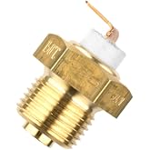 VDO Temp Sender 300 Degree, M18-1.5 (Oil Pressure Relief) 323064 | 300F/150C Temperature Sensor M18X1.5 Threaded Ground Standard .250 Spade Connection Voltage Range 6-24V