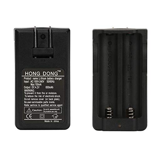 2 18650+Battery+Charger+Rechargeable+Batteries