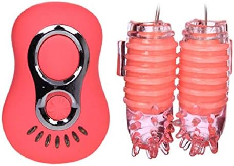 LOKFCOU Sweatshirt Pretty love 7 speed vibration double finger headed Vibrätör secret lovLOKFCOU red lipstick vibrant toy for women