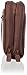 Buxton Women's Heiress Double Zip Organizer, Mahogany, One Size