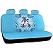 BDK Blue Palm Tree Design Seat Covers for Car & SUV - Universal Fit Car Auto Accessory