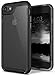 Caseology Skyfall for Apple iPhone 8 Case (2017) / for iPhone 7 Case (2016) - Clear Back & Slim Fit - Black
