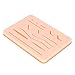 Suture Training Kit - High Quality Suture Pad 7” x 5” for Practice and Training Use| Muscle, Fat, and Skin with Pre-Wounds | Does not Easily Break, Tear, or Rip| Includes Free Video Training Links