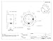 TSUBAKI - H50B10F-1 Tsubaki 50B10F-1 Finished Bore Sprocket, Single Strand, Inch, #50 ANSI No., 5/8
