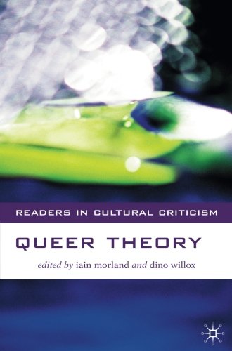 Queer Theory (Readers in Cultural Criticism)
