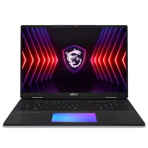 Titan 18 HX A14VIG-080ES - Ordenador portátil 18" (Intel Core i9 14900HX, RAM 32GB x 2, RTX 4090, 2TB SSD, Windows 11 Home) Core Black - Teclado QWERTY español