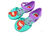 iFANS Girls Mermaid Princess Jelly Shoes Mary Jane Flats for Toddler Little Kids