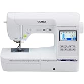 Brother SE1900 Sewing and Embroidery Machine, 138 Designs, 240 Built-in Stitches, Computerized, 5" x 7" Hoop Area, 3.2" LCD Touchscreen Display, 8 Included Feet