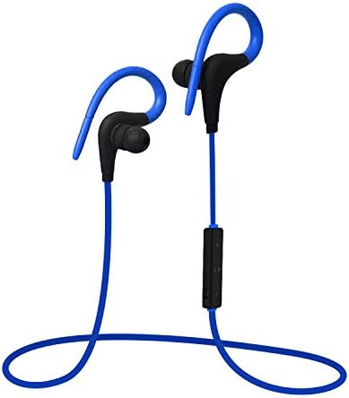 Bluetooth Headphones, Reekow Bluetooth v4.1 Wireless Q10 Headphones for Bluetooth Android IOS Smart Cell phones/Device, Balanced Audio, Buil-in Mic, aptX,Noise Cancelling Headphones, Blue