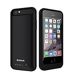 iPhone 6S Plus Battery Case, [Apple MFI certified] Nekteck 4000mAh iPhone 6 Plus / 6S Plus battery Case External Protective Charger Charging Case Backup Pack Cover Juice Bank - Black