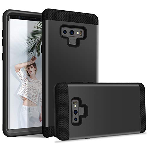 Galaxy Note 9 Case,UZER 3 in 1 Hybrid Hard PC & Soft Silicone Rugged Armor Defender Bumper High Impact Resistant Shockproof Anti Slip Full-Body Protective Case Samsung Galaxy Note 9 2018 Release