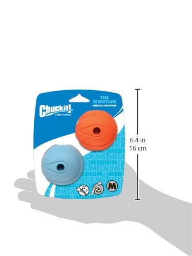Chuckit! The Whistler 2-Pack, Medium