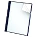 Oxford Clear Front Report Covers, Dark Blue, Letter Size, 25 per Box (55838EE)
