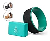 Yoga Wheel (Teal/Black, Standard)
