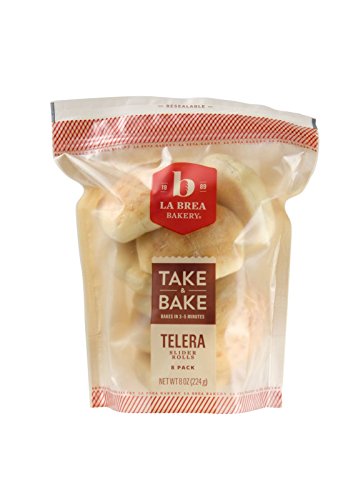 La Brea Bakery Take & Bake Telera Slider Roll, 1 oz (Frozen)