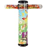Playlearn Kaleidoscope Glitter Wand - 6 Inch Scope with 5 Inch Glitter Wand (Butterfly)