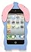 Bukit Cell 3D Disney Case Bundle - 5 Items: Blue 3D Cute Stitch Soft Silicone Case Cover for iPod Touch 4 4G 4th Generation