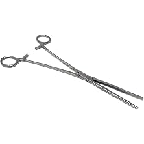 100 Assorted High Grade Kelly Hemostat Forceps - 5.5 Inch Straight & Curved - O.R. Grade (S.S)
