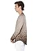 Men's Long Sleeve Camouflage Longline Round Bottom Oil Wash T-shirts