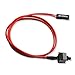 Electop 3 Pack 2 Pin PC Power Switch Cable Momentary on/off Push Button Cable ATX Computer Switch Wire 45cm