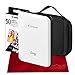 Canon Ivy Bluetooth Mini Mobile Photo Printer (Slate Gray) with Canon 2 x 3 Zink Photo Paper (50 Sheets)