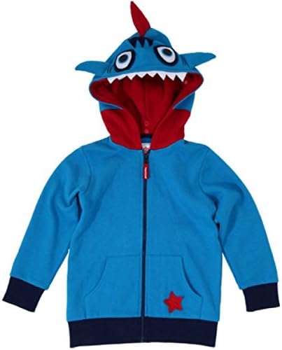 Hoodsbee, the kid's hoodie that becomes a friend, Blue Shark (6)