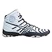 ASICS Men's Dan Gable Ultimate 4 Wrestling Shoe, White/Black/Aluminum, 10 M US