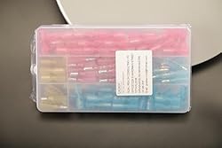 Feggizuli 110pcs Heat Shrink Bullet Wire Connectors