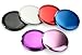 LOUISE MAELYS Mini Foldable Cosmetic Makeup Mirror Compact Mirrors for Travel