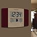La Crosse Technology WS-8117U-IT-C Digital Wall Clock, with Temperature and Moon Phase
