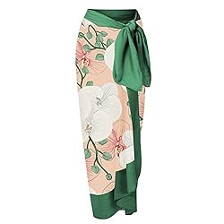 Floral One Piece Swimsuits for Women, Retro