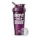 GOMOYO Drop It Like A Squat on BlenderBottle Brand Classic Shaker Cup, 28oz Capacity, Includes BlenderBall Whisk (Plum)