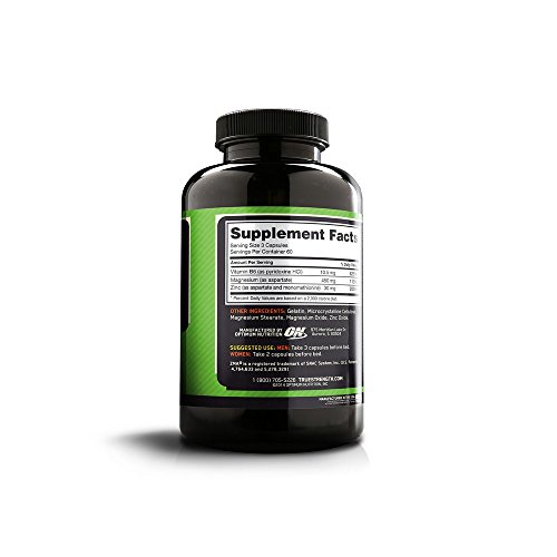 Optimum Nutrition ZMA, 180 Capsules