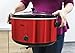 Elite Platinum MST-900R By Maxi-Matic 8.5 Quart Stainless Steel Slow Cooker,Dishwasher-Safe with Tempered Glass Lid, Cool- Touch Handles, Removable Stoneware Pot, Red