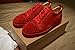 Christian Louboutin Auth Louis Junior Spikes Veau Velours Red Size 10